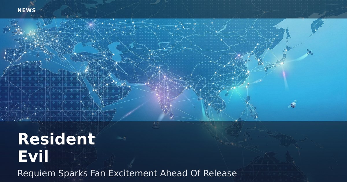 "Resident Evil: Requiem" Sparks Fan Excitement Ahead Of Release