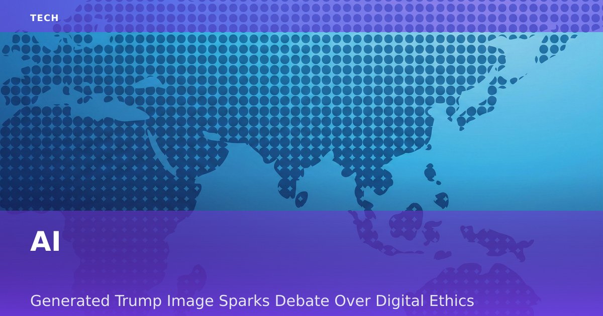 AI-Generated Trump Image Sparks Debate Over Digital Ethics
