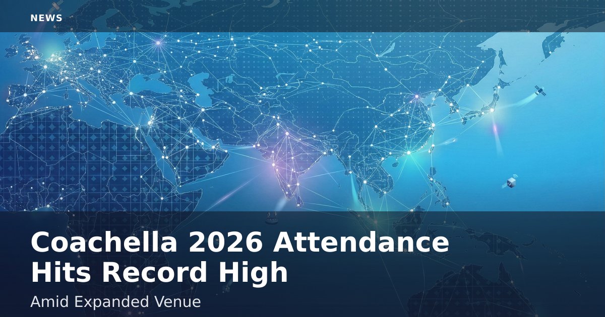 Coachella 2026 Attendance Hits Record High Amid Expanded Venue