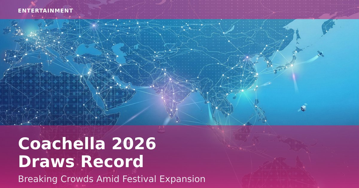 Coachella 2026 Draws Record-Breaking Crowds Amid Festival Expansion