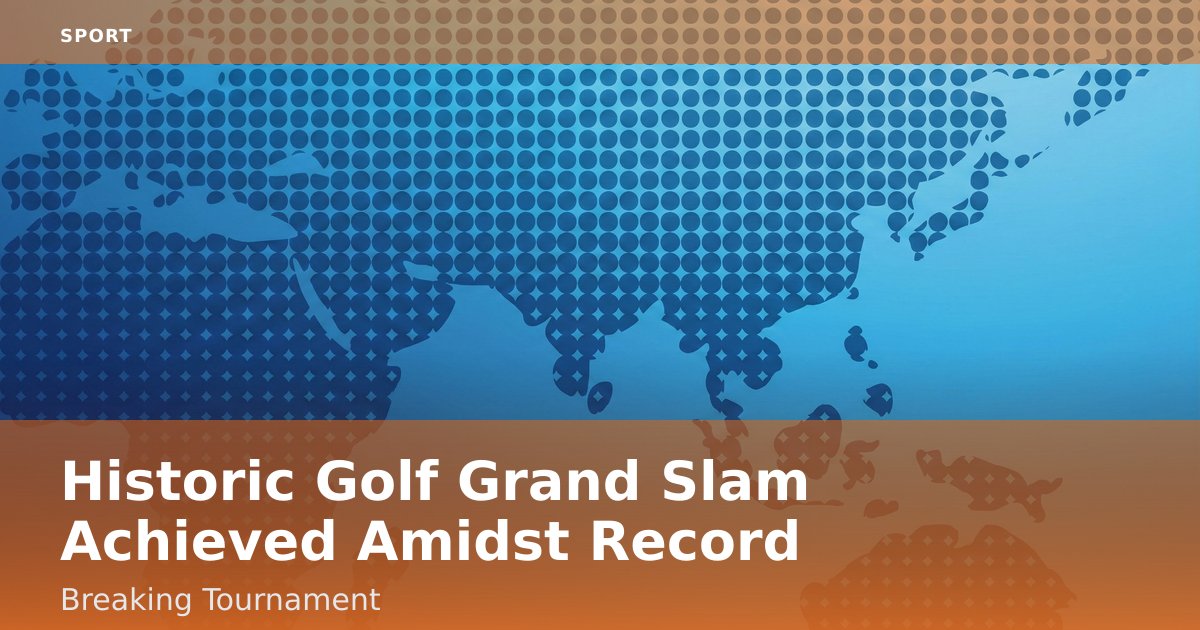 Historic Golf Grand Slam Achieved Amidst Record-Breaking Tournament
