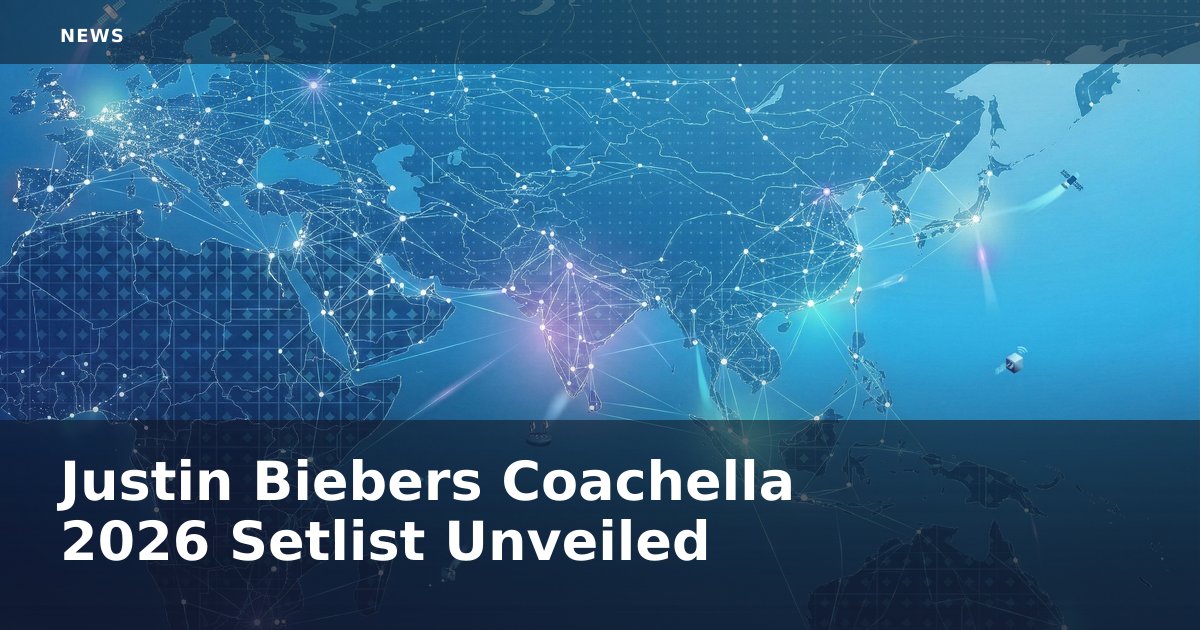 Justin Bieber's Coachella 2026 Setlist Unveiled
