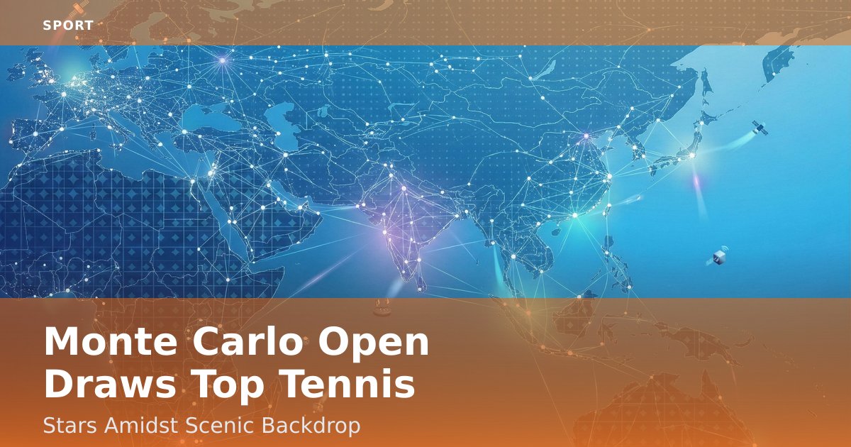 Monte Carlo Open Draws Top Tennis Stars Amidst Scenic Backdrop