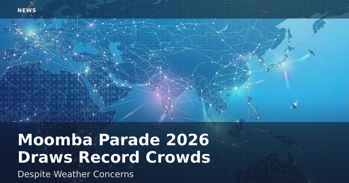 Moomba Parade 2026 Draws Record Crowds Despite Weather Concerns
