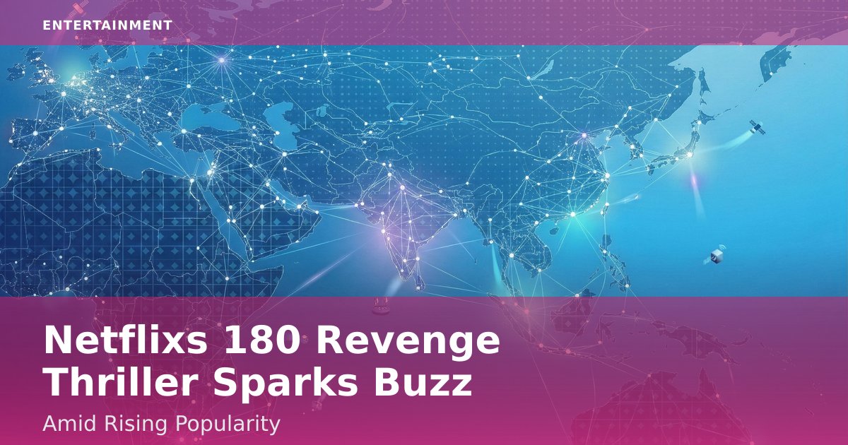 Netflix's '180 Revenge Thriller' Sparks Buzz Amid Rising Popularity