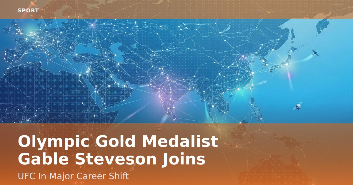 Olympic Gold Medalist Gable Steveson Joins UFC In Major Career Shift
