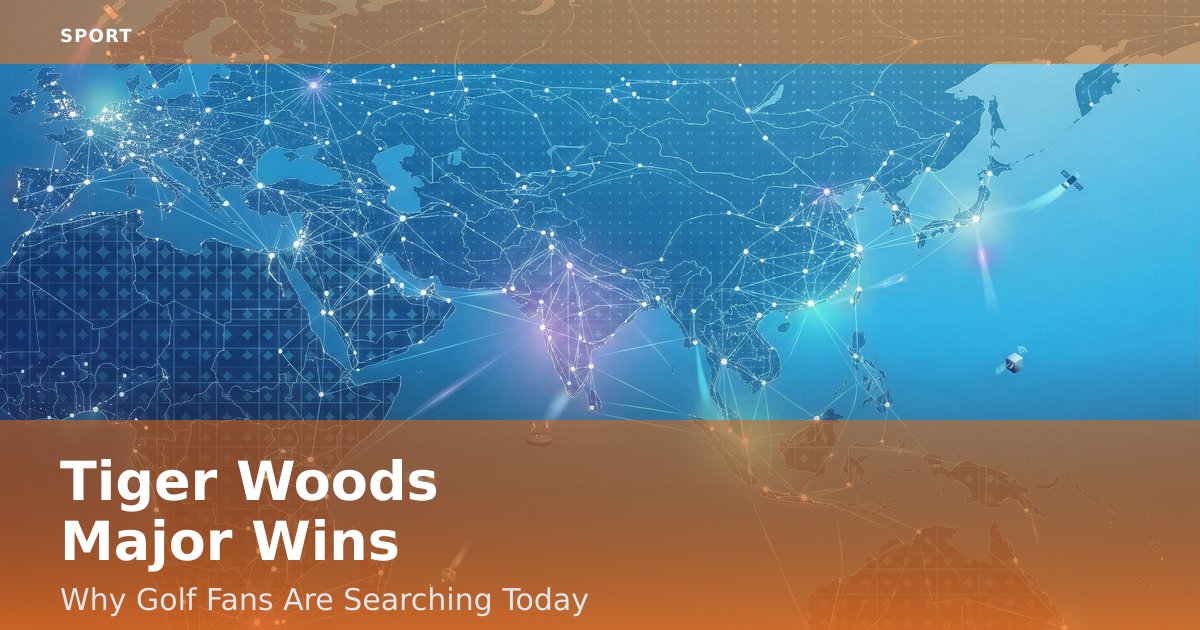 Tiger Woods' Major Wins: Why Golf Fans Are Searching Today