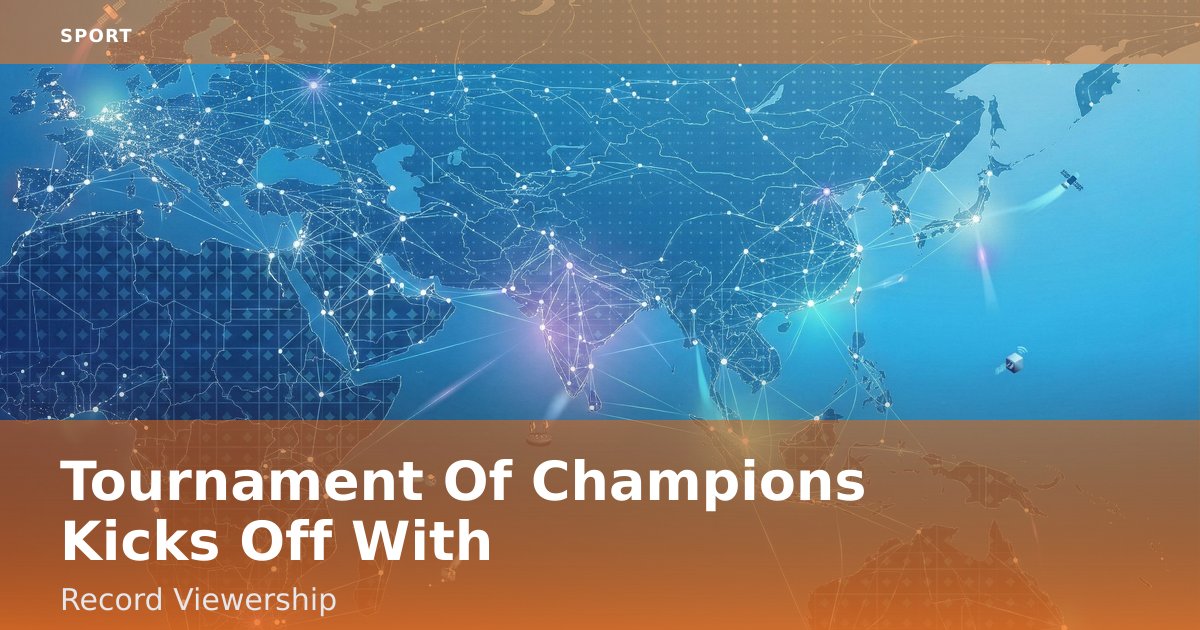 Tournament Of Champions Kicks Off With Record Viewership
