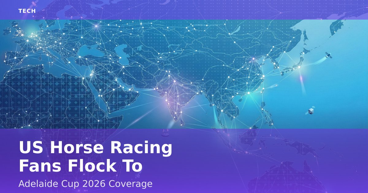 US Horse Racing Fans Flock To Adelaide Cup 2026 Coverage