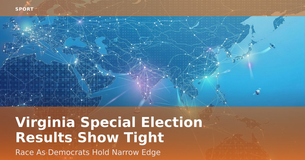 Virginia Special Election Results Show Tight Race As Democrats Hold Narrow Edge
