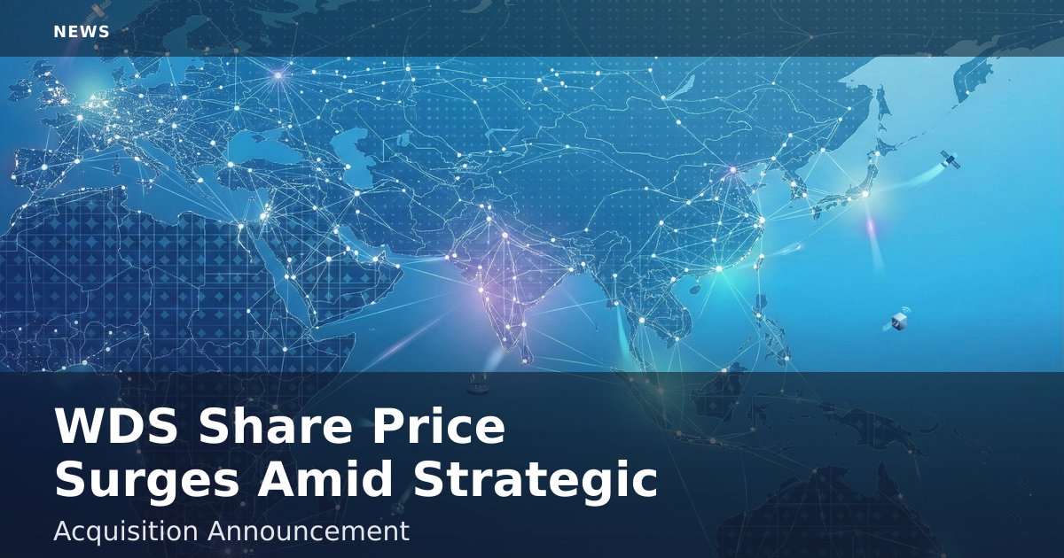 WDS Share Price Surges Amid Strategic Acquisition Announcement